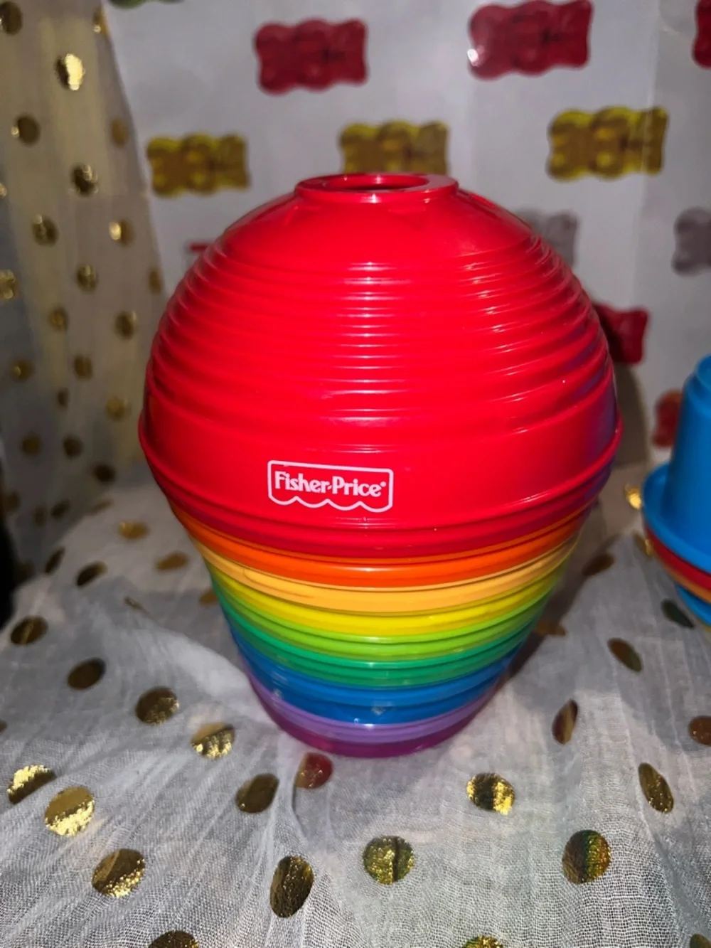 Fisher priceStacking Rainbow Cups Set - Multicolor Kids Toy